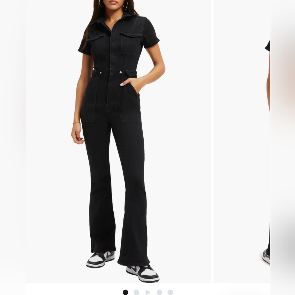 Good American Black Jumpsuit